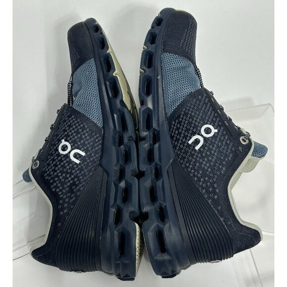On Cloud Cloudstratus Women Size 7.5 Navy Dust Athletic Running Shoes - Picture 6 of 9